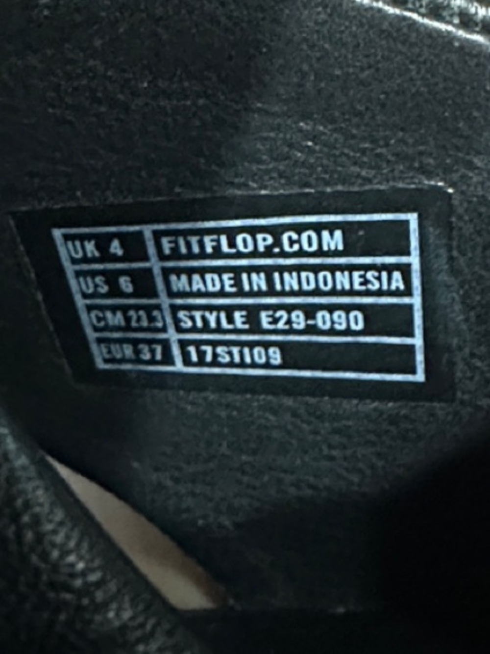 Fitflop Black Crisscross Microwobbleboard Slide - Picture 3 of 4